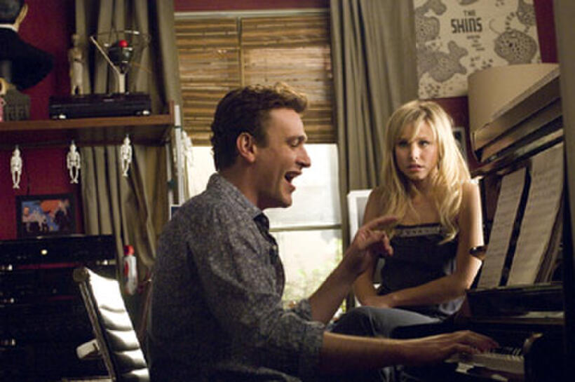 Jason Segel and Kristen Bell in "Forgetting Sarah Marshall."